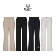 2025 F/W 슈페리어 여성 골프 패딩 바지 부츠핏 여자 골프하의