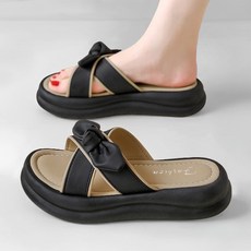 Modern Fashion 여성 키높이 슬리퍼 발편한 샌들 F25