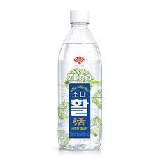 동화약품 소다활 제로 탄산음료 매실맛, 12개, 500ml