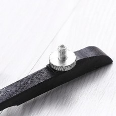 조절 만돌린 브리지 에보니 높이 만돌린용 투풋 악기 부품, 1개, 기본