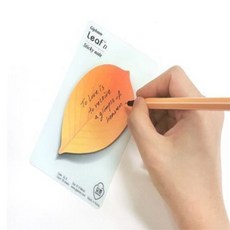 은빈몰 나뭇잎 메모