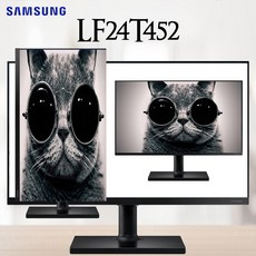 삼성 중고모니터 B급 클라쓰 24T452FQ 24인치 FHD IPS 모니터 엘리베이션 스위블 틸트 피봇 HDMI DP, LF24T452FQ, 60cm