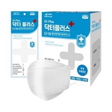KF94 닥터플러스 마스크 입체형 개별포장(1매입) 50매, 1개, 1정