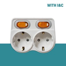 위드아이엔씨 개별 스위치 무선 멀티탭, 1개