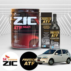 쉐보레 칼로스 1.2 가솔린 지크 ATF 멀티 미션오일 20L+프로텍 미션보호제