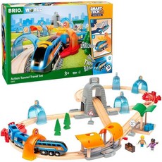 BRIO (브리오) 스마트 테크 사운드 DX 세트 [전37피스] 33972 대상 연령 3세~ 【장난감 장난감 나무 장난감 나무 레일 레일 세트 선물(생일/크리스마스)】, 1개, 상세페이지 참조