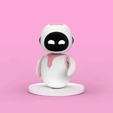 로봇 감성 친구 상호 작용 AI 디지털 라이프 데스크탑 애완 동물 또는 5개의 무작위 액세서리, 01 분홍색