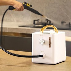 고압 스팀 청소기 주방 에어컨 청소용 브러시 스티머, 1. 하얀색, A. 220 V