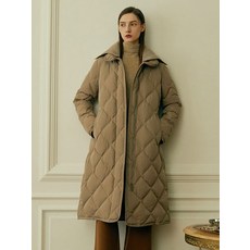 [국내매장 정품] 마르조 [1종]여성) 포인트카라 퀼팅 구스다운 점퍼 630476