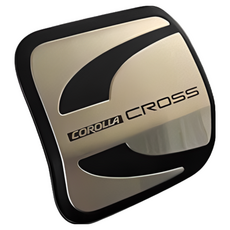 娜娜汽車 豐田 CC CROSS 專用 油箱蓋 油箱貼 ABS材質, 詳見包裝, 1個