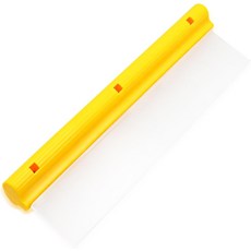 12인치 실리콘 워터 블레이드 차량 스퀴지 옐로우 또는 블루 가능 앞유리 유리 줄무늬 없는 T자형 유연한 빠른 건조 세차 욕실 유리문용, Blue, 1