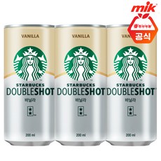 스타벅스 더블샷 바닐라 200mlx24캔, 200ml, 24개