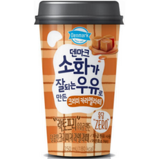 덴마크 소화가 잘되는우유로만든 크리미 카라멜라떼, 12개, 250ml