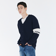 체이스컬트 남자 배색 가디건