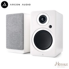 丹麥Argon A5 MKII 主動式書喇叭 HDMI ARC 兩聲道喇叭 公司貨, 白色