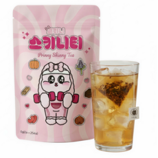 프리니 스키니티 체지방감소특허 붓기차 다이어트차 체지방 돼지감자 늙은호박 우엉 팥 슬림핏 감량, 1개, 25개입, 50g