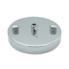 원형 후렌치 1등용 식탁 펜던트 조명 부속 브라켓, 크롬