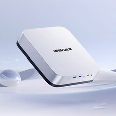 [브랜듀어]미니스포럼 MINISFORUM X1 Pro-470 미니PC 라이젠 AI9 HX 470 고성능 AI 베어본, WIN11 Home, 1TB, 64GB, 실버