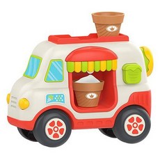 하늘썬별 아이스크림 만들기 자동차 거품 목욕놀이 heanhe8065, 오렌지, 1개