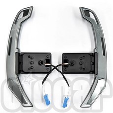 BMW G01 X3 G02 X4 G05 X5 G06 X6 F95 X5M F96 X6M 스티어링 휠 마그네틱 카본 시프트 패들 호환, Aluminium