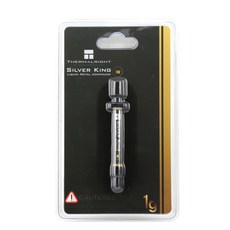 小白的生活工場Thermalright 利民Silver King 銀王液態金屬散熱膏1G，高效散熱，適用於超頻玩家, 1個
