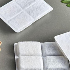 쌍문상회 스퀘어 펫정수기 리필필터 1set 고양이정수기 식기, 본상품