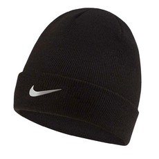 NIKE Cuffed Beanie 針織帽 CW5871-010, 黑色