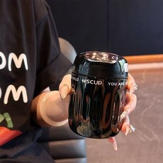 Ait 미니 휴대용 보온보냉 텀블러 220ml, 1개, 블랙