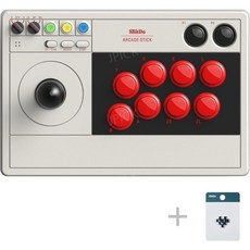 8Bitdo 블루투스 아케이드 조이스틱 게임 컨트롤러 스위치 윈도우용, 1개