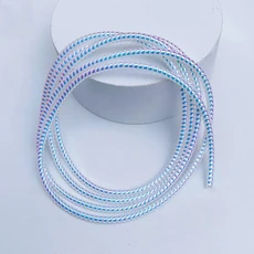 1/2pcs 충전 데이터 라인 케이블 보호기 먼지 얼룩 와이어 코드 스프링 랩 와인더 정리 액세서리, 11 whiteB