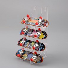 핑거보드 기물 4AB 대형 보통 파크 트랙 손가락 쿼터, 1개, 4개+보관대 랜덤 중복가능