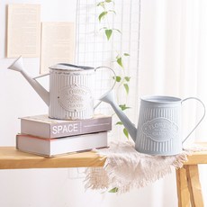 [데코봉봉] 프렌치 양철 물조리개 장식1p, 2개세트