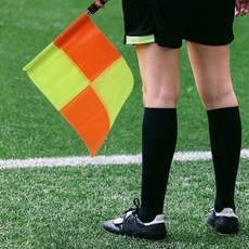 심판기 깃발 축구부심기 스포츠깃발 응원깃발 깃발세트 운동회깃발, 상세페이지 참조, 1개