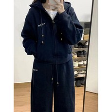 運動套裝 春天套裝 衛衣運動服套裝女 學生 韓版寬鬆顯瘦休閒開衫棉質大尺碼兩件套女裝