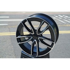 FK鋁圈 19吋 5/112 EP54903 亮黑底 車面 鋁合金 汽車輪圈, 1個