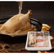 국산 제주 유기농 표고버섯 삼계탕 여름 보양식 한방 재료 모두 들어간 밀키트 손질 하림 올품 닭 명품 삼계탕 영계 2마리, 2개