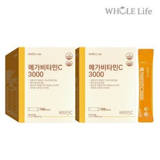 홀라이프 메가비타민C 3000 100포, 3.1g, 2박스, 100스틱