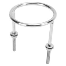 [ 638677 ] 링 컵 홀더 견고한 광택 팁 방지 316 스테인리스 스틸 보트 음료 브래킷 요트용, 링 컵 홀더, 견고한 광택 팁 방지 316 스테인리스, 1개