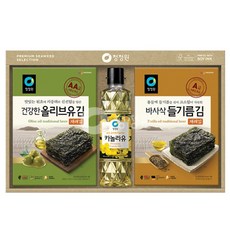 청정원 재래김 고급유 혼합 2호, 1세트