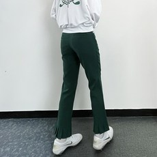 투솜 여성골프팬츠 밑주름 부츠컷 골프 팬츠 여자 여성 봄 여름 가을 프릴 빅사이즈 스판 기능성