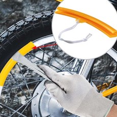 타이어 교체 휠 가드 림 프로텍터 보호 기스방지, 1개, 단품