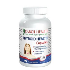 호주 카봇헬스 Cabot Health Thyroid Health 사이로이드 헬스, 4개, 60정