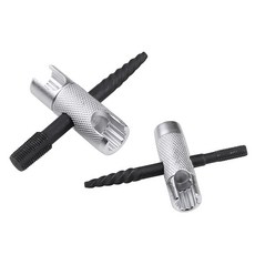 Abeicy 그리스 저크 피팅 도구 4방향 제거 멀티 툴 0.6cm(1/4인치)-28 SAE 0.3cm(1/8인치)-NPT M10x1 M8x1 육각 사이즈 0.9cm(3/8인치
