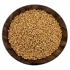 Raw Essentials 홀 옐로우 머스타드 씨앗 - 피클링 커리 마리네이드 향신료 블렌드 및 홈메이드 머스타드를 위한 풍미와 견과류 맛 - GMO 프리 글루텐 프리, 1개