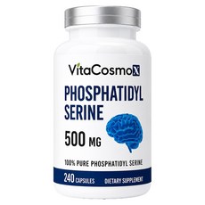 비타코스모엑스 포스파티딜세린 500mg 캡슐, 1개, 240정