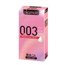 Okamoto 岡本 003 HA玻尿酸極薄保險套, 1個, 10個裝