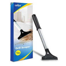 CELOX 유리 창문 스토브 탑 끈적한 잔여물 타일 벽지 청소용 퍼티 나이프가 있는 면도날 스크레이퍼 10.2cm(4인치) 블레이드, CELOX 유리, 창문, 스토브 탑, 끈적한 잔여물,