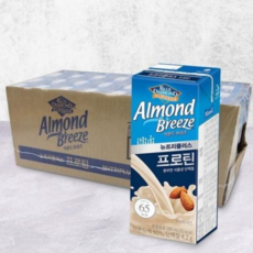 뉴트리플러스 아몬드 브리즈 프로틴 건강음료 아몬드음 190mlx24개, 본상품, 190ml