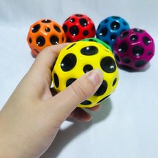 Coral Star 珊瑚月亮星空球 7公分 高彈力親子互動玩具球, 1個, 高彈力月亮球隨機1個