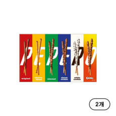 빼빼로 샘플러, 257g, 2개